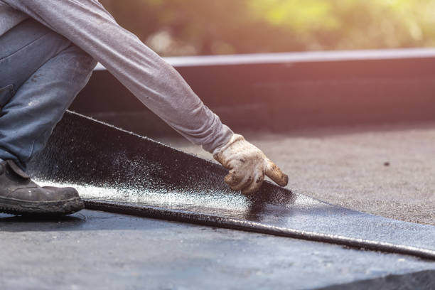 Professional Waterproofing technician working in Camp Hill, AL